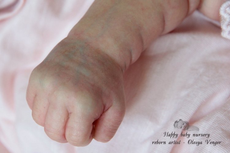 Моя Кирочка. Ненаглядная моя крошечка. Кукла реборн Олеси Венгер