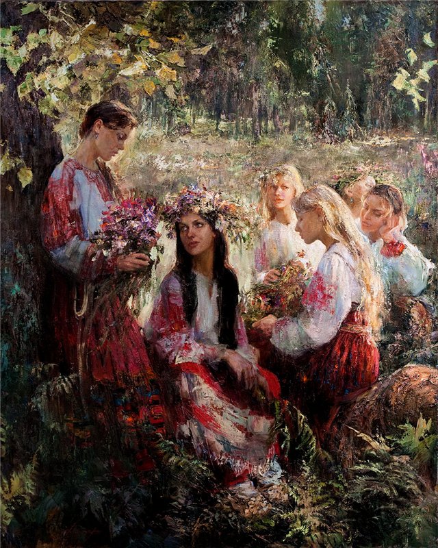 Троицкие гуляния у деревни Василёво, часть первая. Архитектурно-этнографический музей под открытым небом "Василёво"