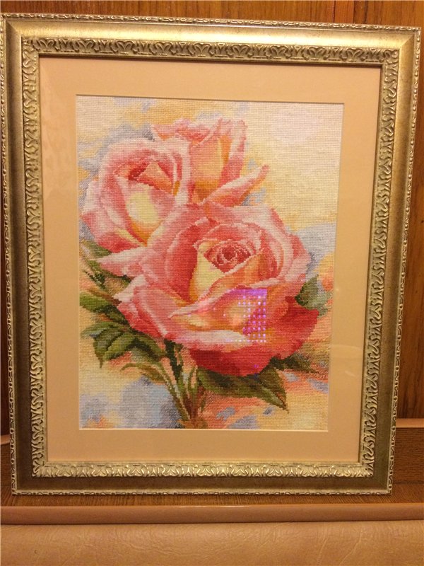 Другие наши увлечения:вышивка картин