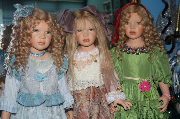 Ангельское создание Маруся и сестрички, коллекционные куклы от Zofia & Henry Zawieruszynski