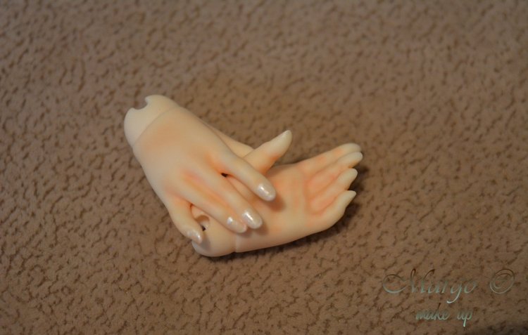 Мейк-ап/маникюр/педикюр для Momocolor BJD