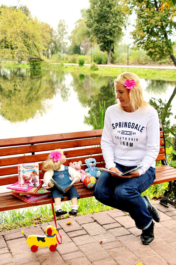 "Как куклы похожи на своих мам". Моя версия