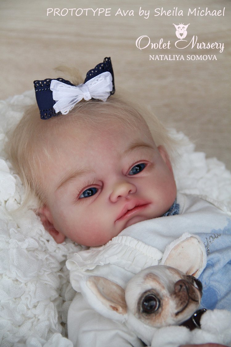 Сильвия - мой прототип Ava от скульптора Sheila Michael. Кукла реборн Наталии Сомовой