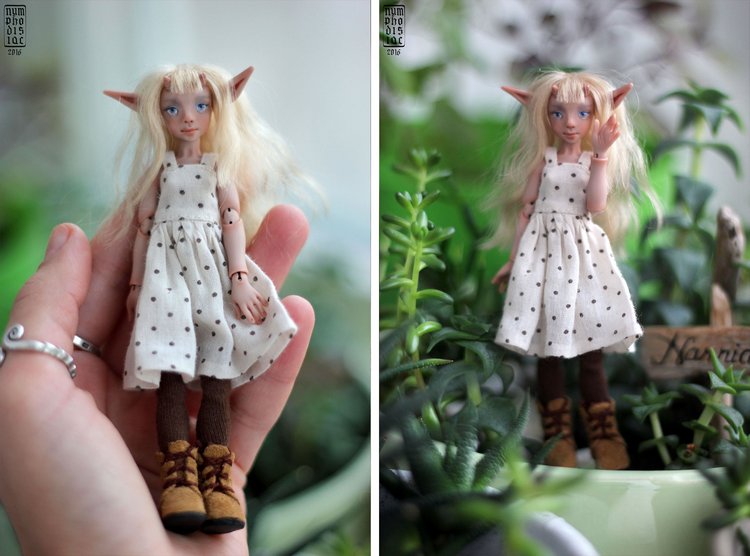 Как я карманных фавночек одевала