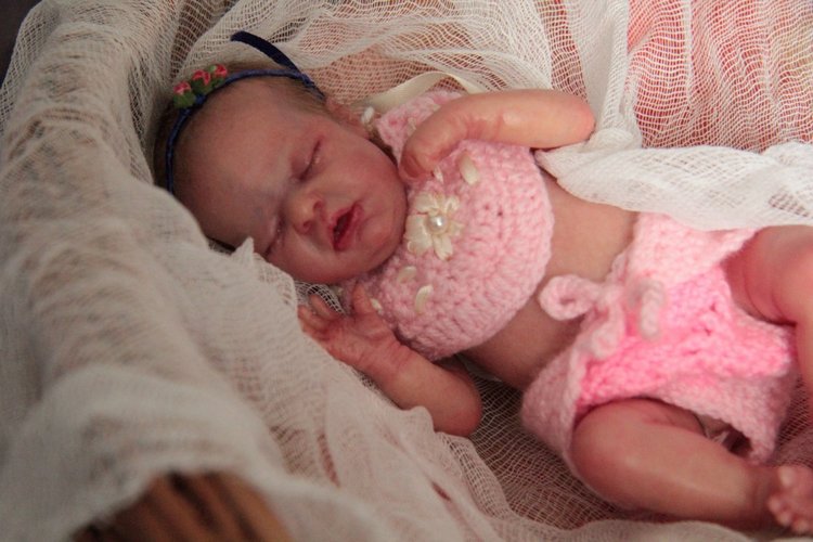 Wee Patience. Кукла реборн Саутер Антонины (фото 5)