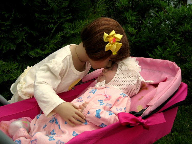 Лерочка и её куклы. Коллекционная кукла Лена Sissel Skille