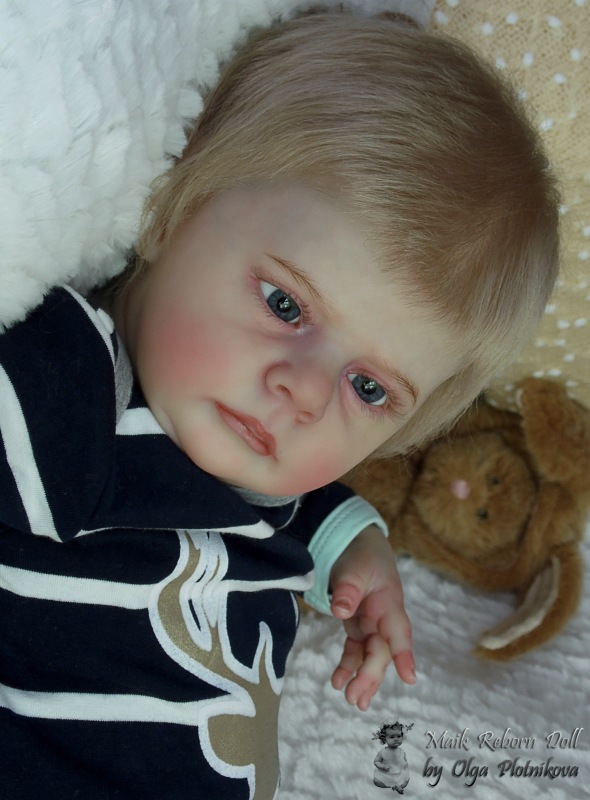 Maik by Natali Blick, куклы reborn Ольги Плотниковой | Бэйбики Maik by Natali Blick, куклы reborn Ольги Плотниковой (фото 3)