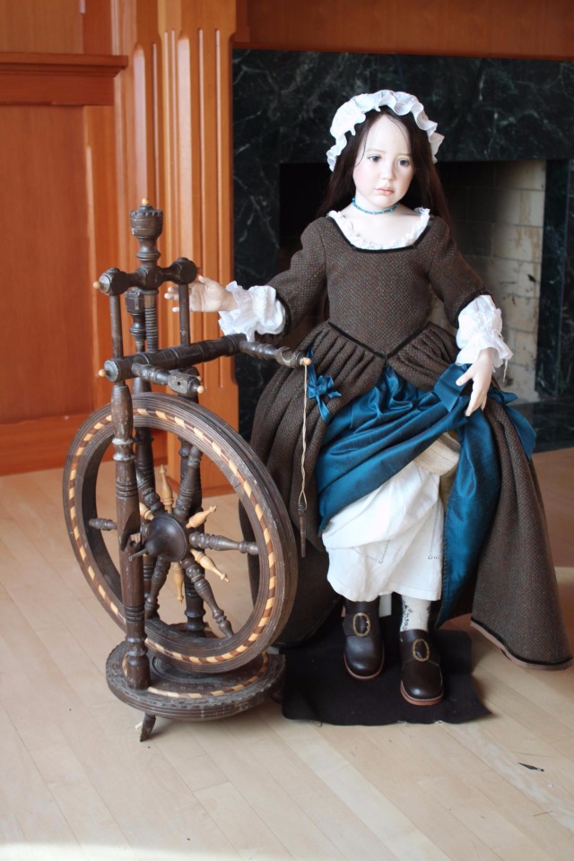 Процесс создания фарфоровых кукол - Джинн Гросс (Jeanne Gross). Часть пятая: Машина времени