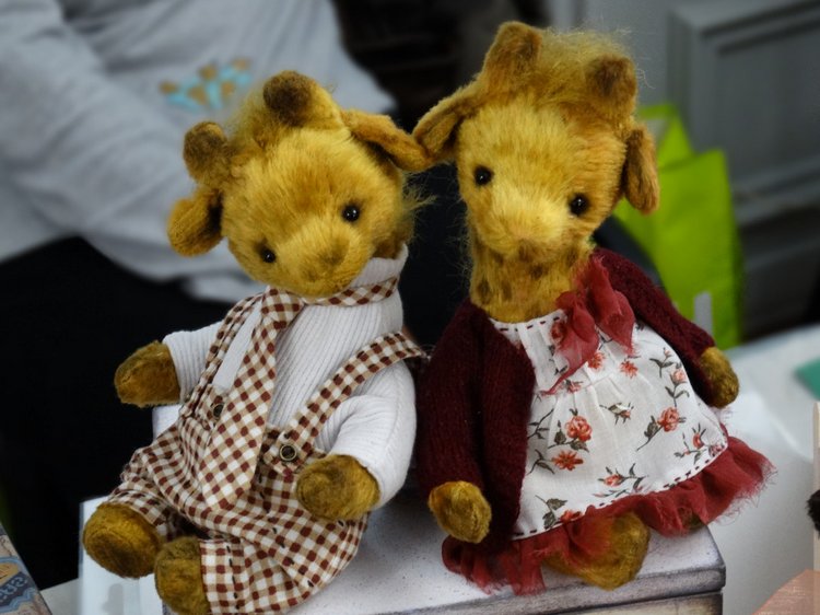 "Мишка с куклою" - замечательная выставка