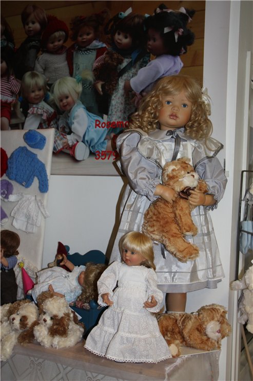 День открытых дверей в магазине кукол Hildegard Gunzel - четвертая часть