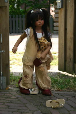 SETINA - шалунья и красавица от Annete Himstedt, коллекция 2008 года (фото 4)