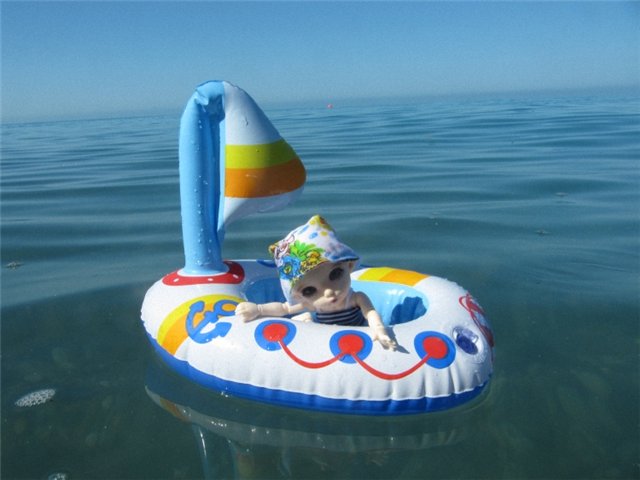 Майка на море. PukiFee Ante BJD