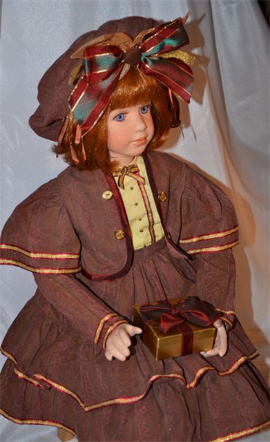 Мои четыре повода для улыбки... Часть коллекции кукол