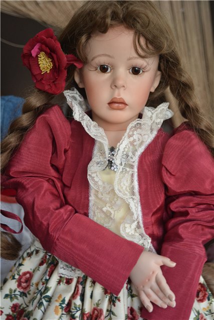 Фарфоровая кукла EDEN by Donna Rubert and G. Poindexter STUDIO EDITION OAAK DESIGN (фото 2)