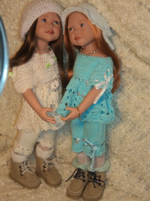 Мои игровые куколки Tania и Katelin от Zwergnase