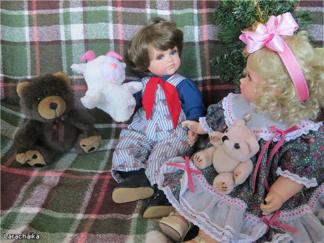 "Прощание с ... ёлкой..."-Зарисовка. Редкие коллекционные куклы от Jerri McCloud