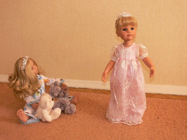 Утро у модниц. Одежда для кукол Gotz своими руками