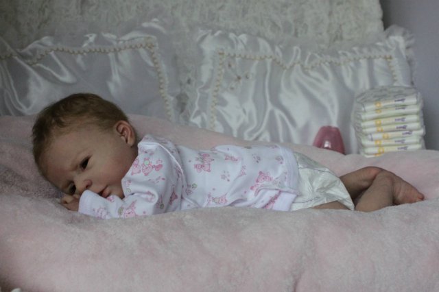 Мой слааадкий ангел! Девочка реборн Виктории Вишни