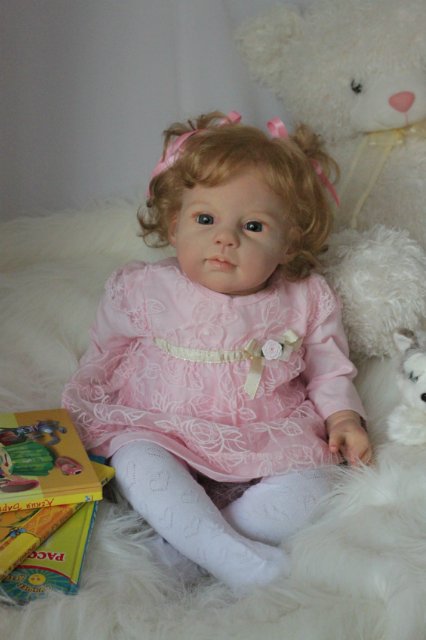 Луиза или Лизонька... Девочка реборн Виктории Вишни (фото 8)