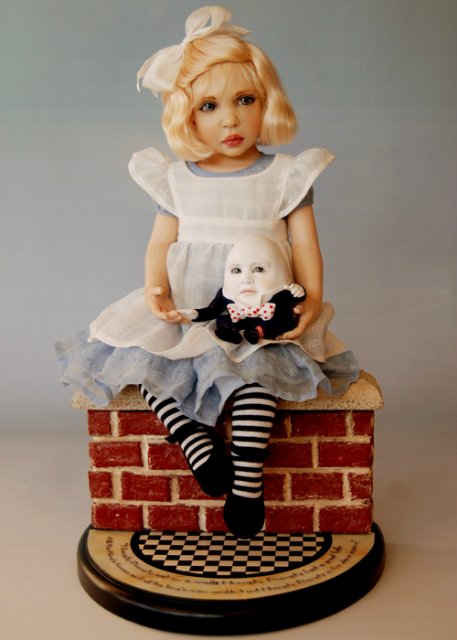 Королева Алиса на праздник зовет или Опять в Зазеркалье. Куклы Diane Keeler из цикла Alice in Wonderland