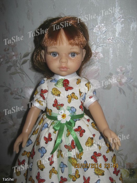 Немного о лете среди зимы или новое платье «Бал радужных бабочек» (фото 4)