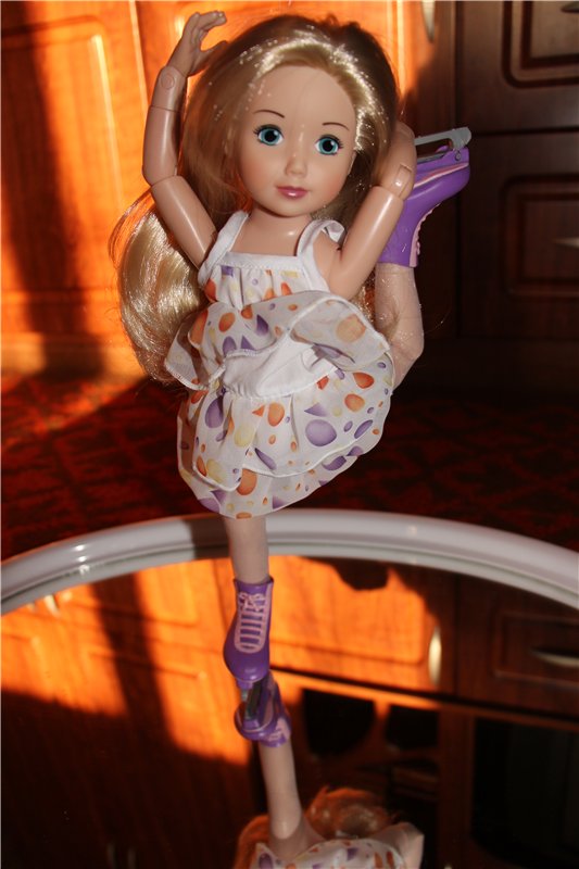 Фигурное катание — Куклы Jolina Zapf (Джолина): шарнирные балерины