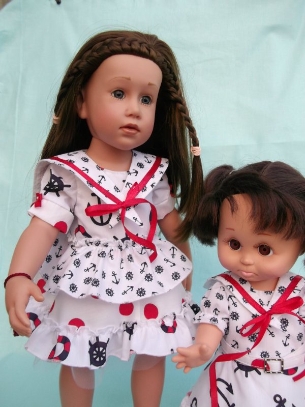 Мечты о море! Платья для Gotz (фото 3)