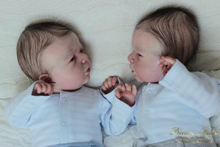 Двойное счастье! Куклы реборн Анастасии Бочковой