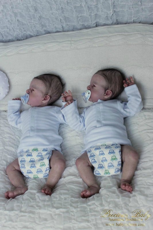 Двойное счастье! Куклы реборн Анастасии Бочковой (фото 9)