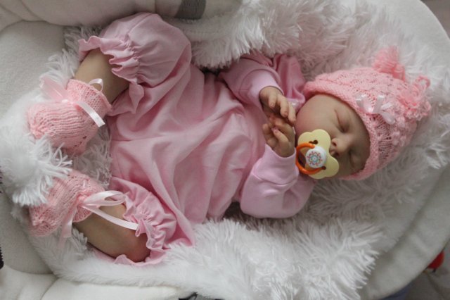 Еще одно спящее солнышко... Ноашечка... Куколка реборн Виктории Вишни