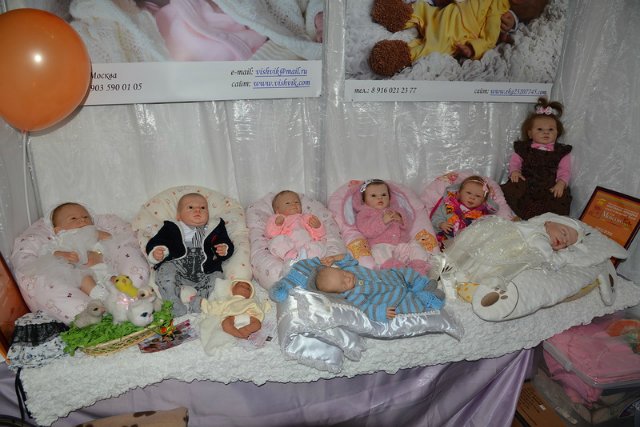 Фото с выставки кукол на Тишинке - Moscow Fair 6.04.2014