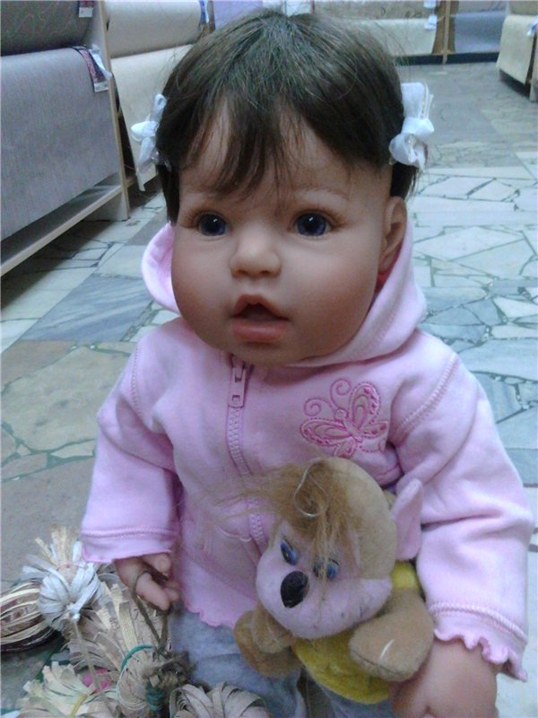 Наша любопытинка Катюшка lee Middleton у мамы на работе (фото 2)