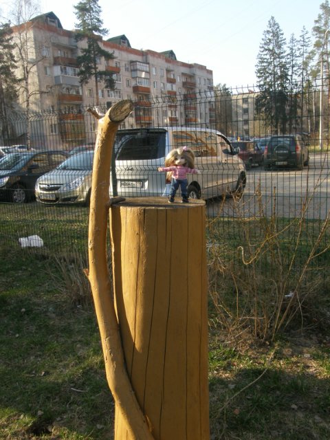 Первая вылазка на улицу. Puki fee Ante, bjd