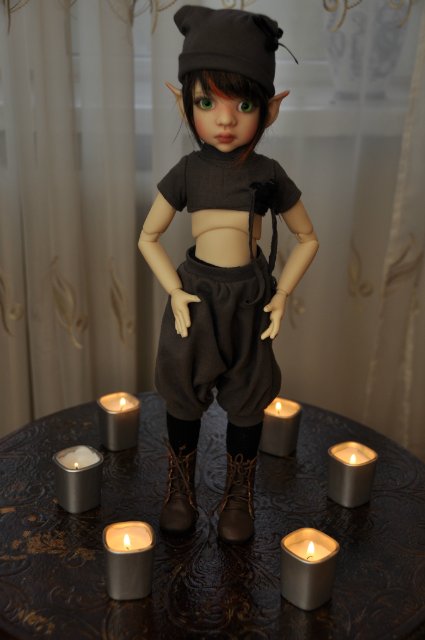 Мой маленький гномик Талиса и Фенечка от Кайе Виггз