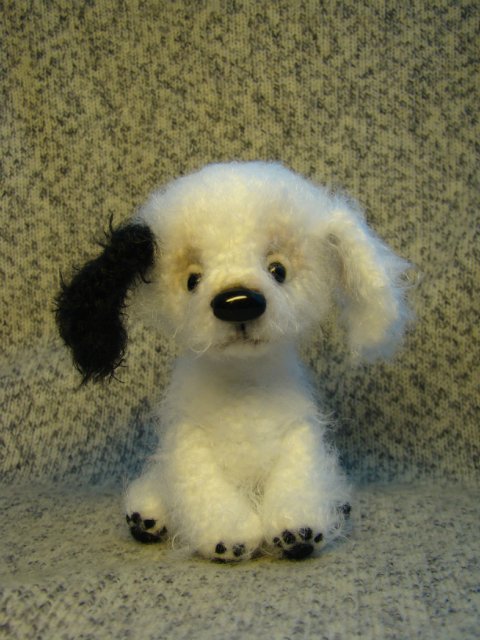 Новый щенок, авторские игрушка своими руками (фото 6)