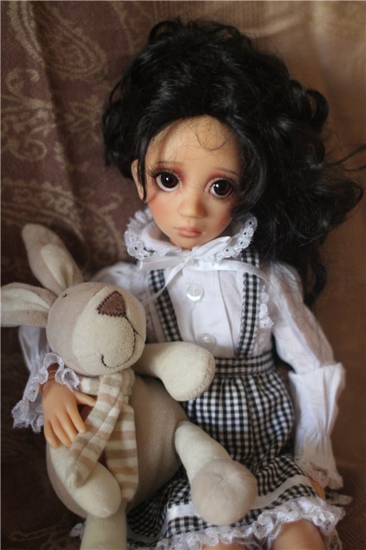 Сегодня ко мне приехала очаровательная девочка