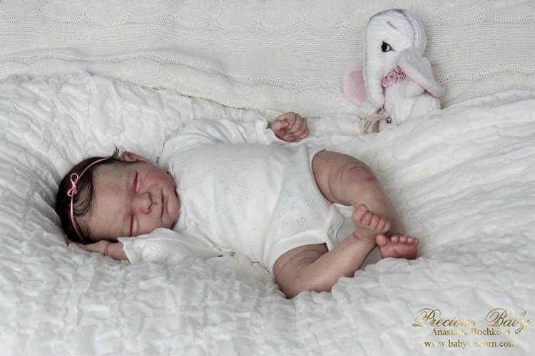 Первая улыбка... Кукла реборн Анастасии Бочковой