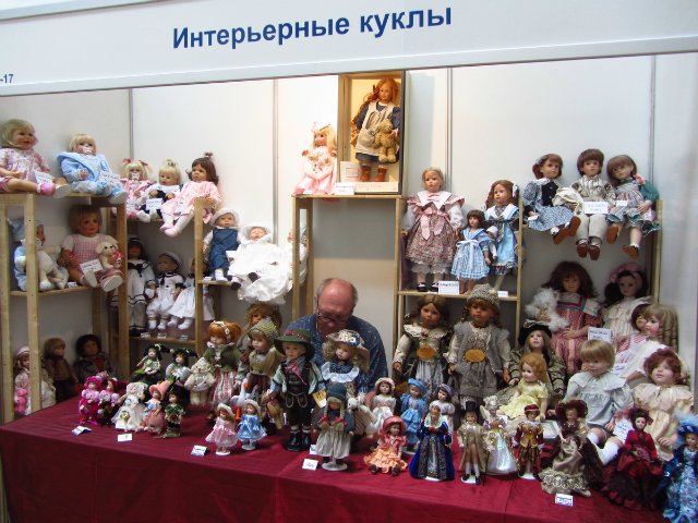 Время кукол 13. Международная выставка коллекционных кукол и мишек Тедди 2014. Фотоотчет