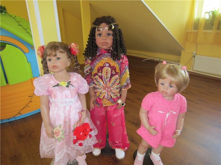 Просто так - моя коллекция кукол Моники Левениг