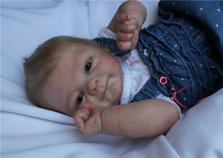 С днем рождения Оленька-olfi4ka! Кукла реборна Анастасии Гангало