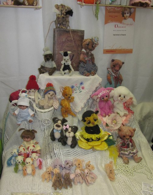 Время кукол 13. Международная выставка коллекционных кукол и мишек Тедди 2014. Продолжение (фото 3)
