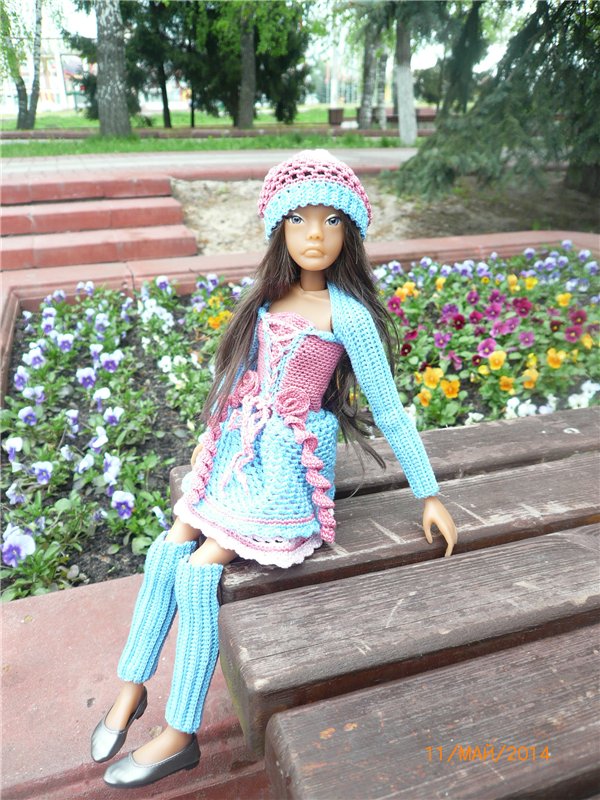 Лорик. Шарнирная кукла Полины Волошиной, Мукла (фото 5)