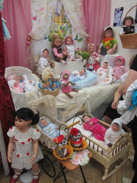 Время кукол 13. Международная выставка коллекционных кукол и мишек Тедди 2014. Фотоотчет