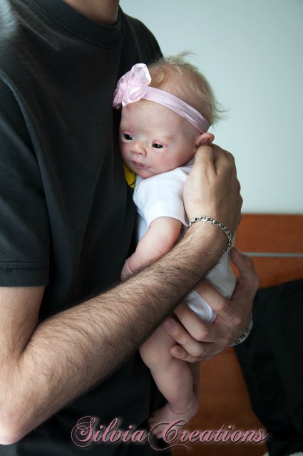 Молд с синдромом дауна PEBBLES в исполнении SILVIACREATIONS