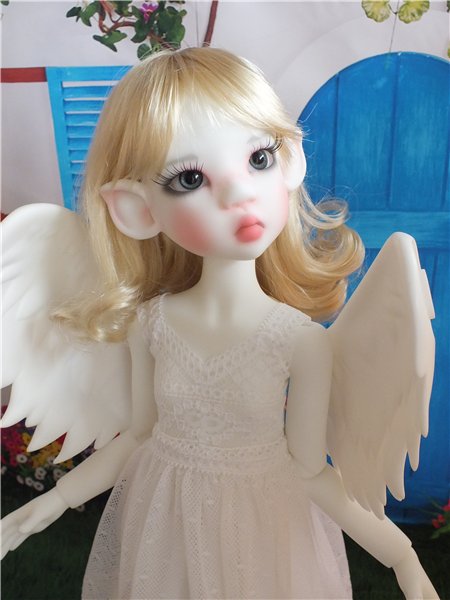 Мой Ангел... Белая Mikki elf от Kaye Wiggs (фото 3)