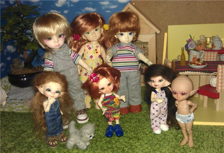 Вчера — Коллекции кукол BJD (БЖД): фото витрин (фото 4)