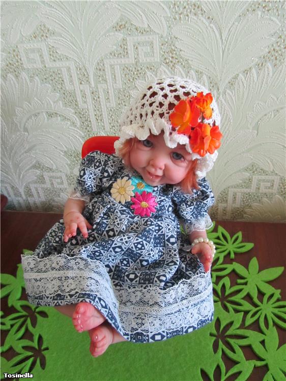 Малышка Зося. Авторская кукла Ирины Кондрашовой (фото 10)