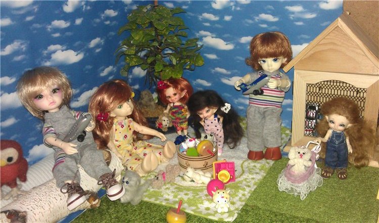 Вчера — Коллекции кукол BJD (БЖД): фото витрин