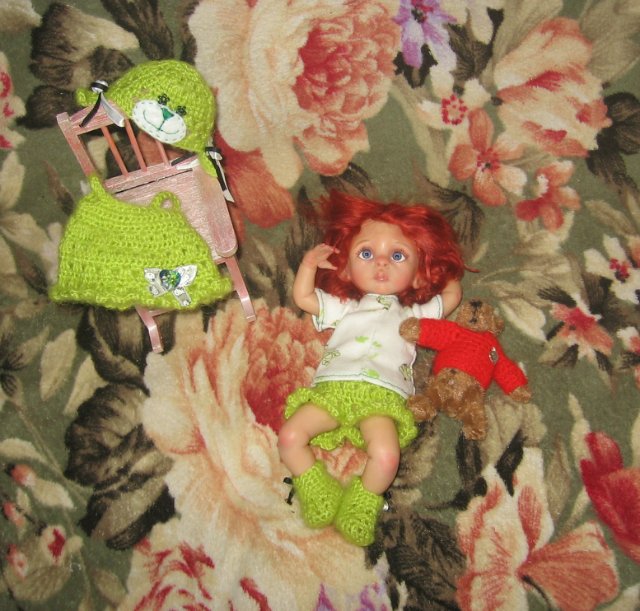 Каролина. Авторская кукла Кондрашовой Ирины (фото 8)