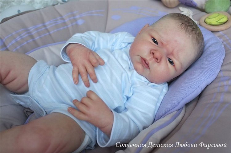 Малыш реборн Ноэль (Noelle by Adrie Stoete). Художник - Любовь Фирсова